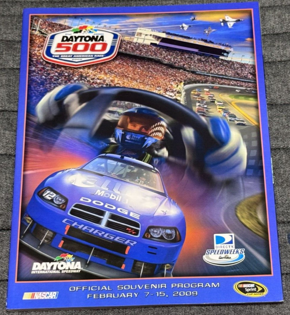 NASCAR 2009 Daytona 500 Official Souvenir Program Mint 51st Annual Matt Kenseth